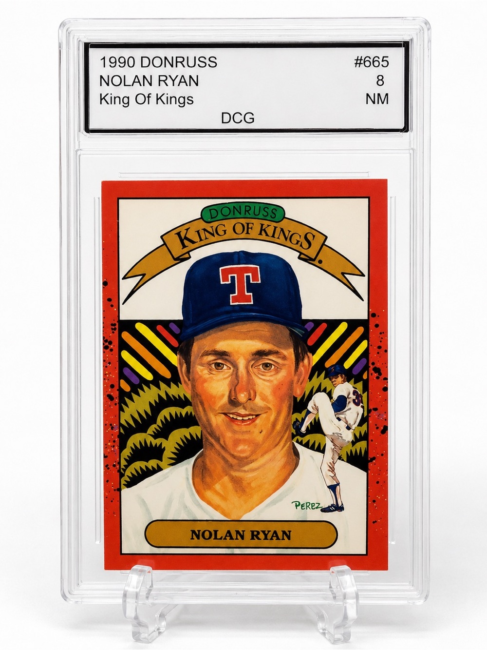 1990 Donruss Nolan Ryan King of Kings Card - Texas Rangers